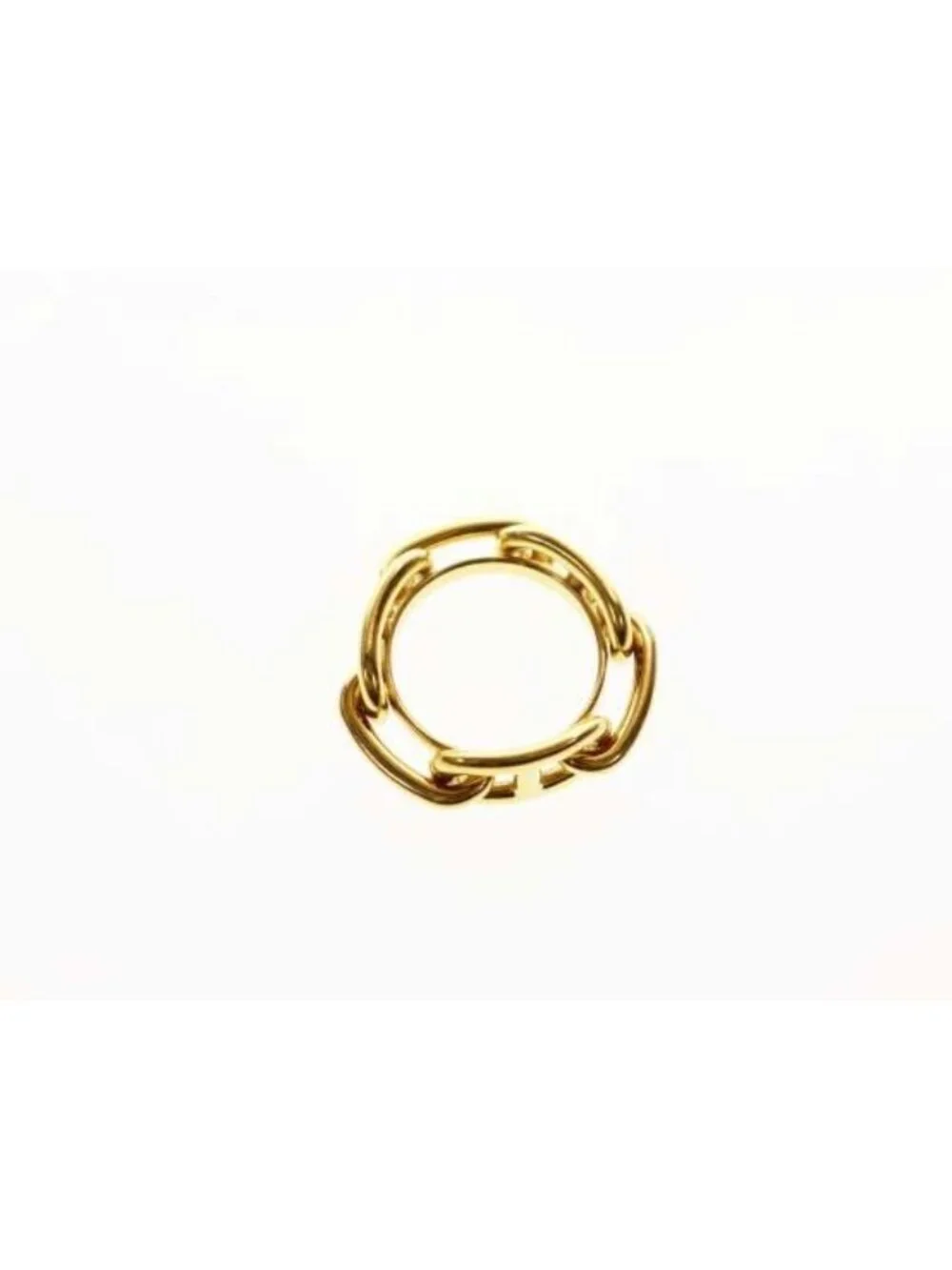 Hermes Legato 90 Scarf Ring Gold Closure - Picture 3 of 8